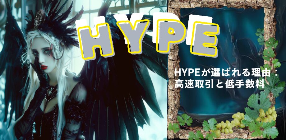 HYPEが選ばれる理由：高速取引と低手数料