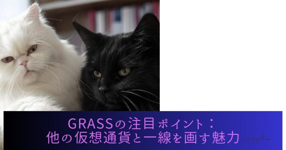 GRASSの注目ポイント：他の仮想通貨と一線を画す魅力